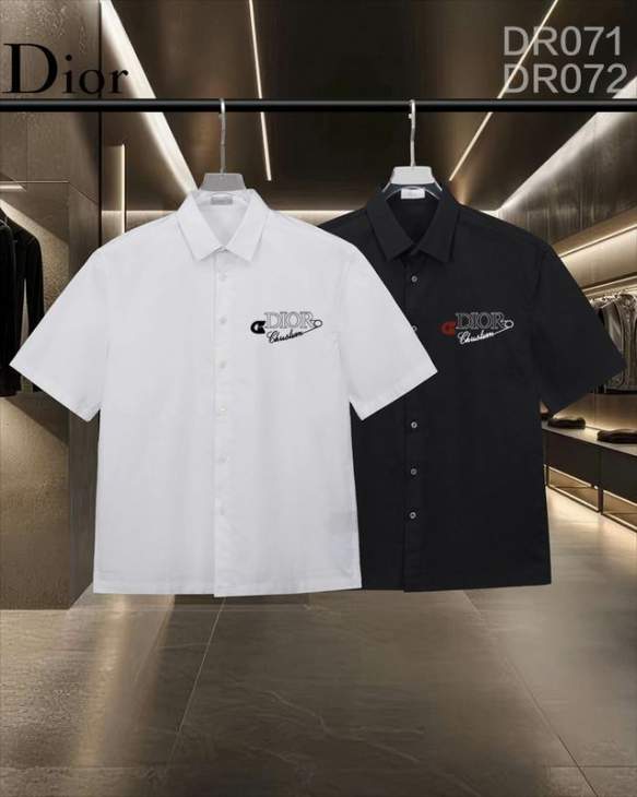 Picture of Dior Shirts Short _SKUDiorM-2XLhgntx0728235